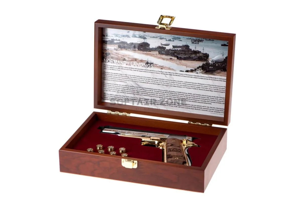 G&G GPM 1911 D-Day Limited Edition GBB inkl. Waffenkiste