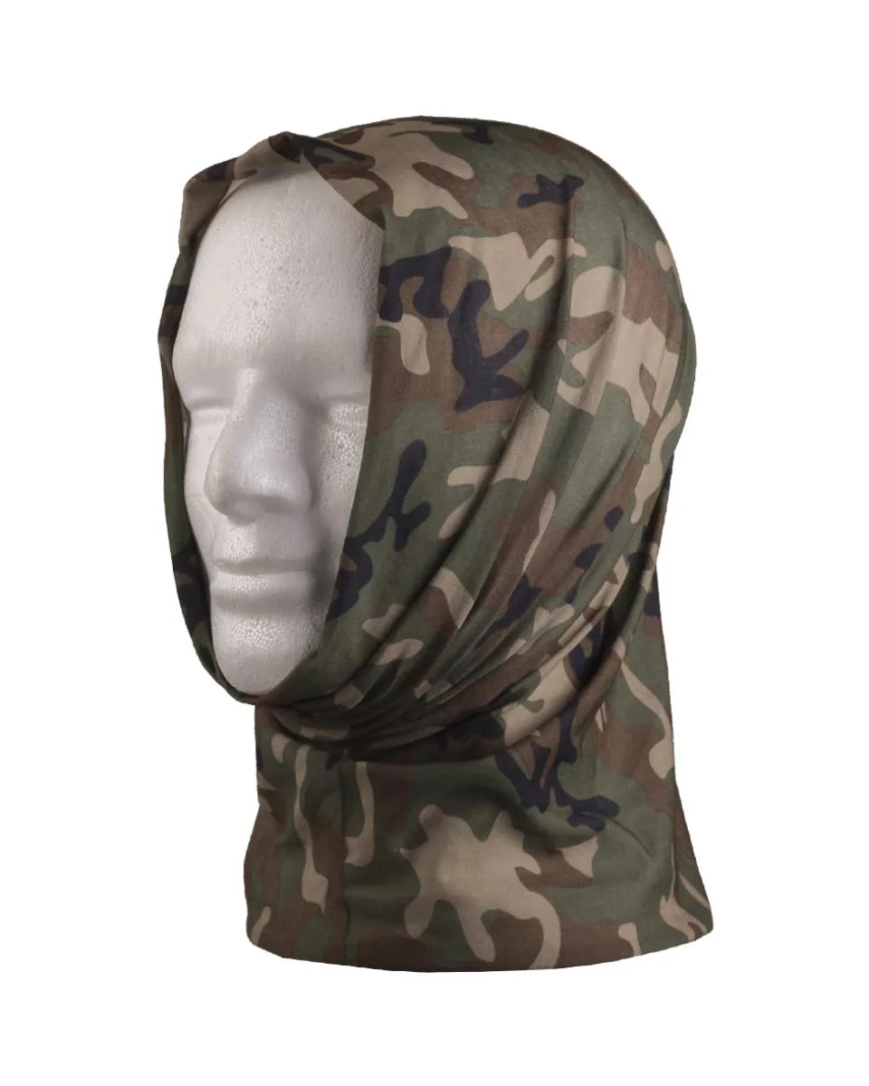 MULTI FUNCTION HEADGEAR WOODLAND