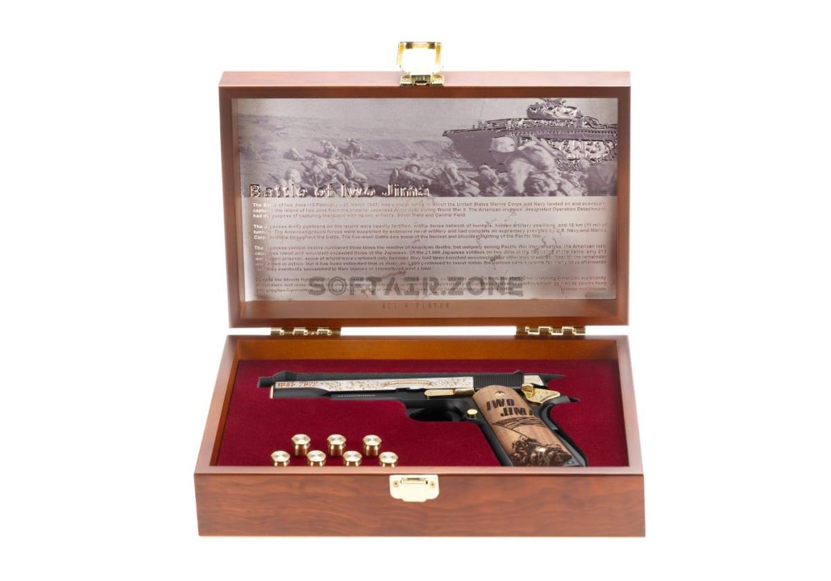 G&G GPM 1911 "IWO JIMA" Limited Edition GBB inkl. Waffenkiste