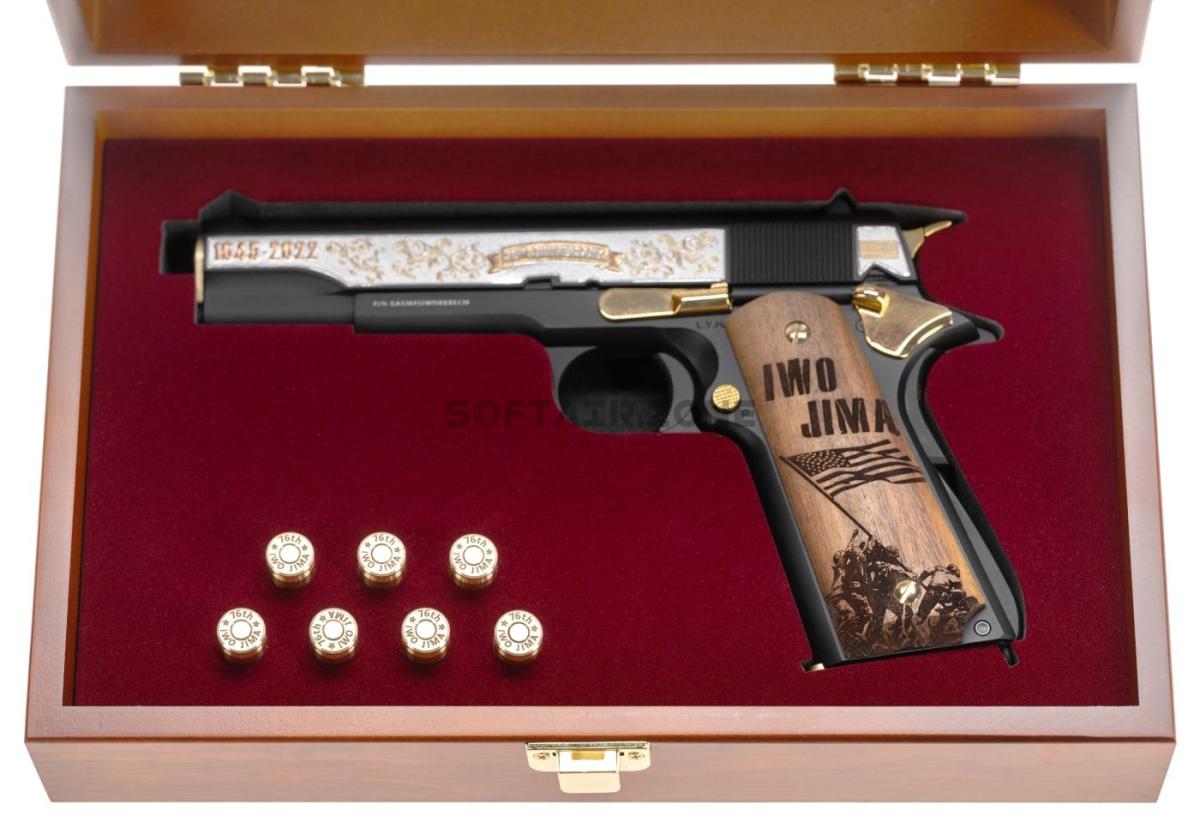 G&G GPM 1911 "IWO JIMA" Limited Edition GBB inkl. Waffenkiste