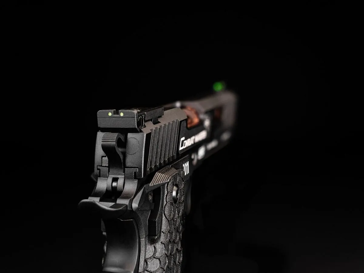 STI Combat Master Schwarz 6mm - Airsoft Co2 BlowBack