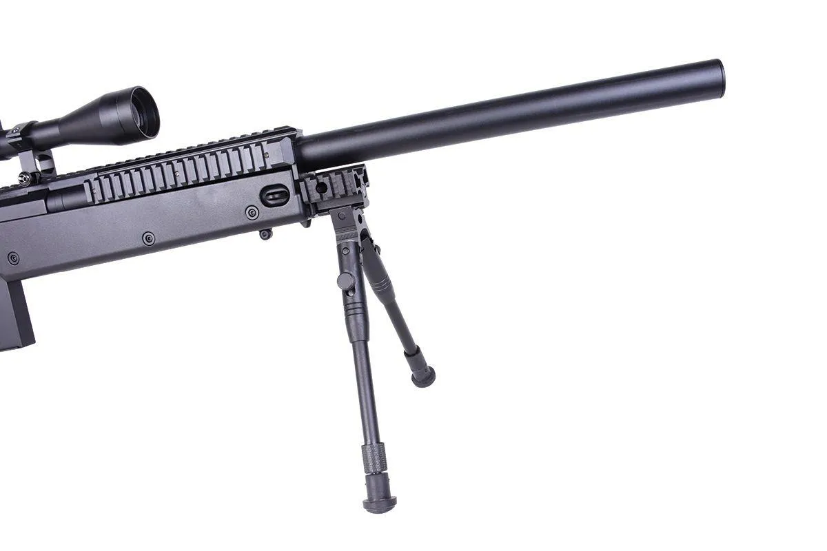 GSG 4406 Sniper Set Black Federdruck inkl. Scope 3-9x40 und BI-Pod
