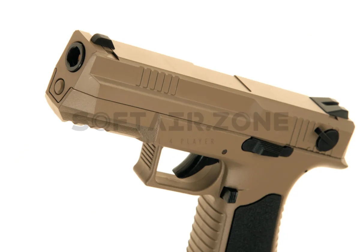 CM127 Tan AEP Pistole 0,5 Joule