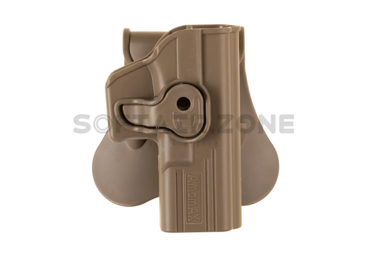 Amomax Paddle Holster for WE17 / TM17 / KJW17 / Cyma CM030 models Dark Earth