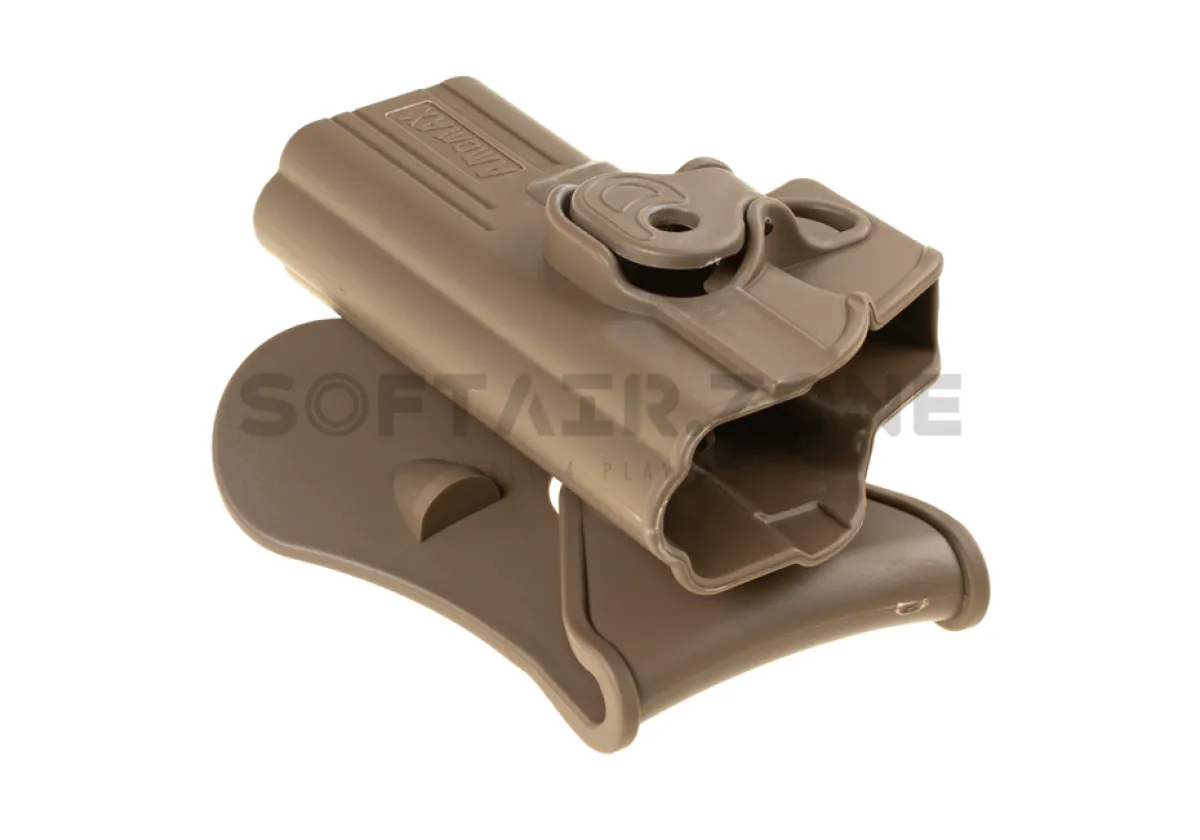 Amomax Paddle Holster für WE17/TM17/KJW17/Cyma CM030 Modelle Dark Earth