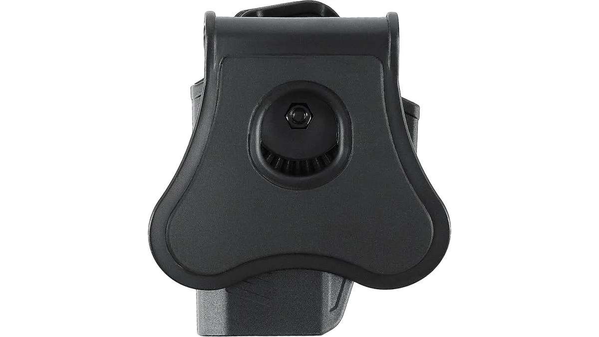 Umarex Polymer Paddle Holster Compact für GLOCK 17 / 19 etc. mit seitlichem Release-Button