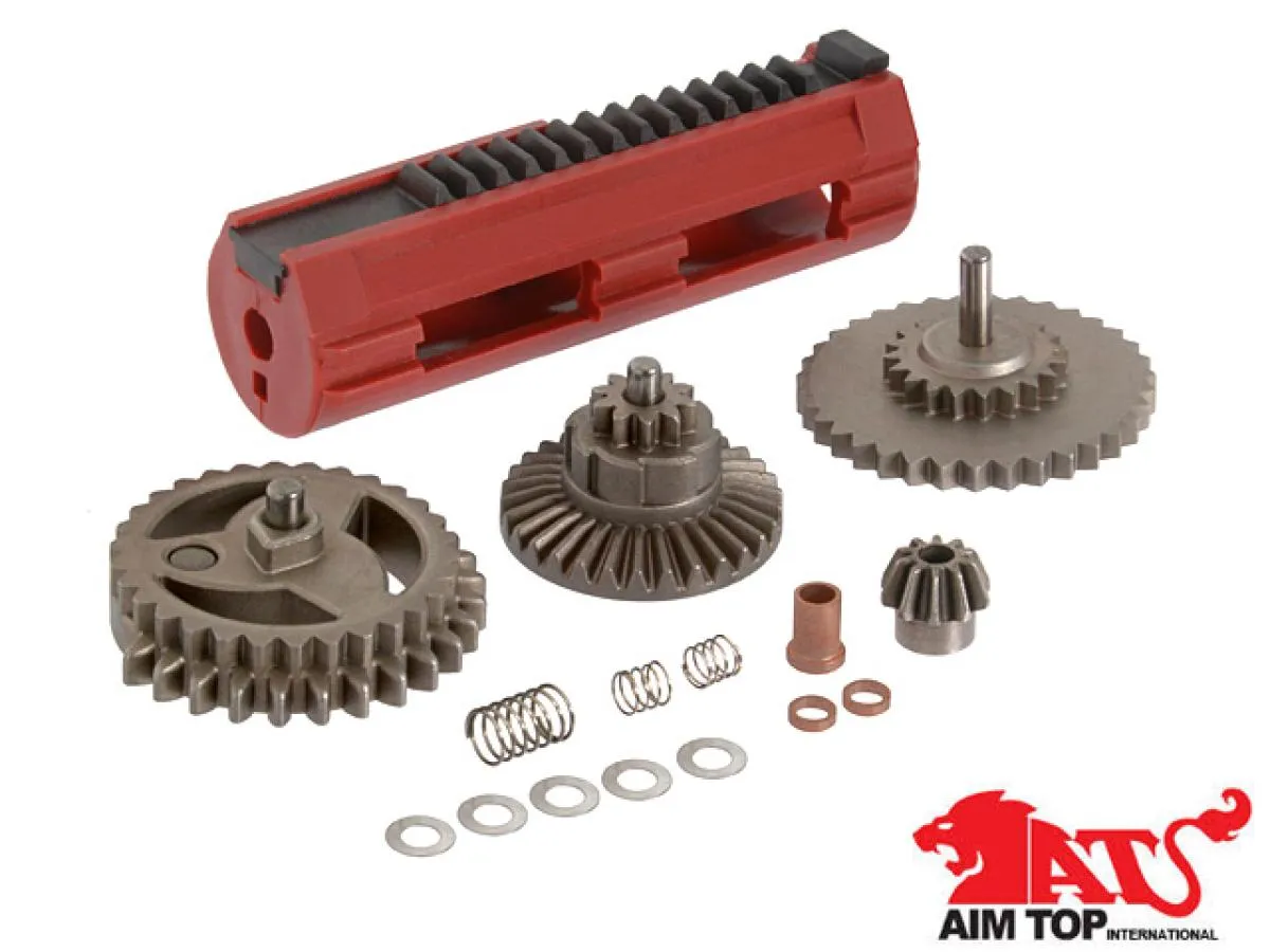 AIM Top High RPM Gear Set 15:75:1 + Piston