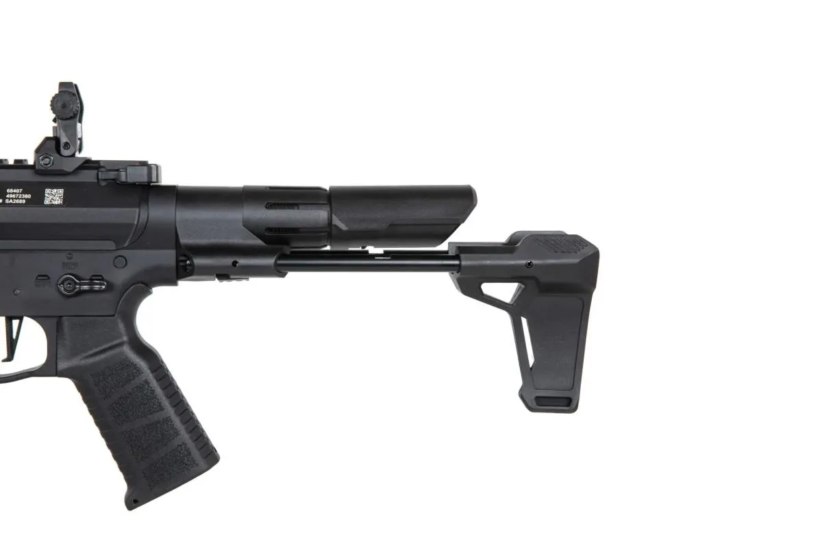 Specna Arms SA-FX10 in der High Speed Version mit ETU und Mosfet und 2 Magazinen 0,5 Joule AEG ab14 Specna Arms SA-FX10 in der High Speed Version mit ETU und Mosfet und 2 Magazinen 0,5 Joule AEG ab14