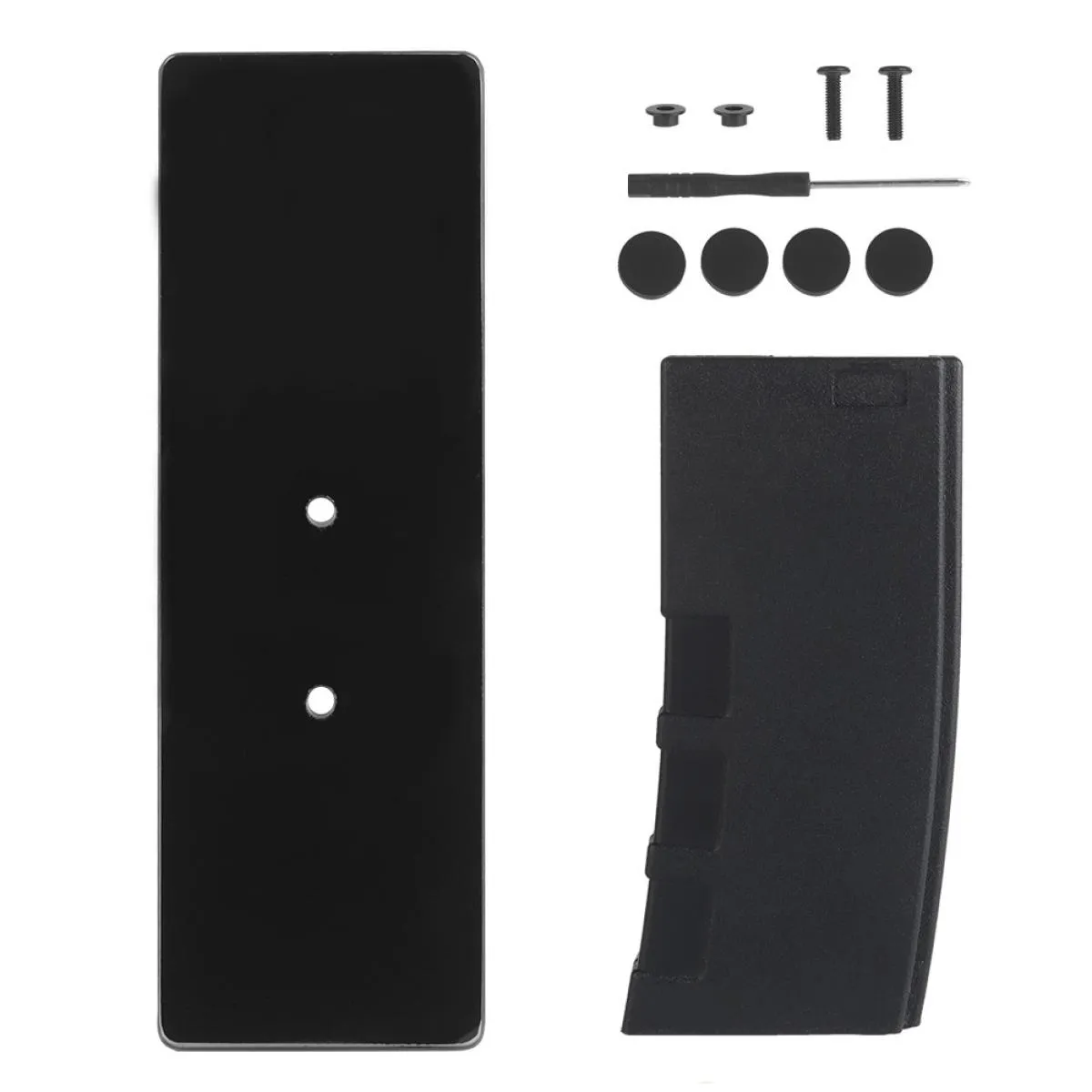 Wosport M4 Rifle Display Stand Glass Black for M4 Series