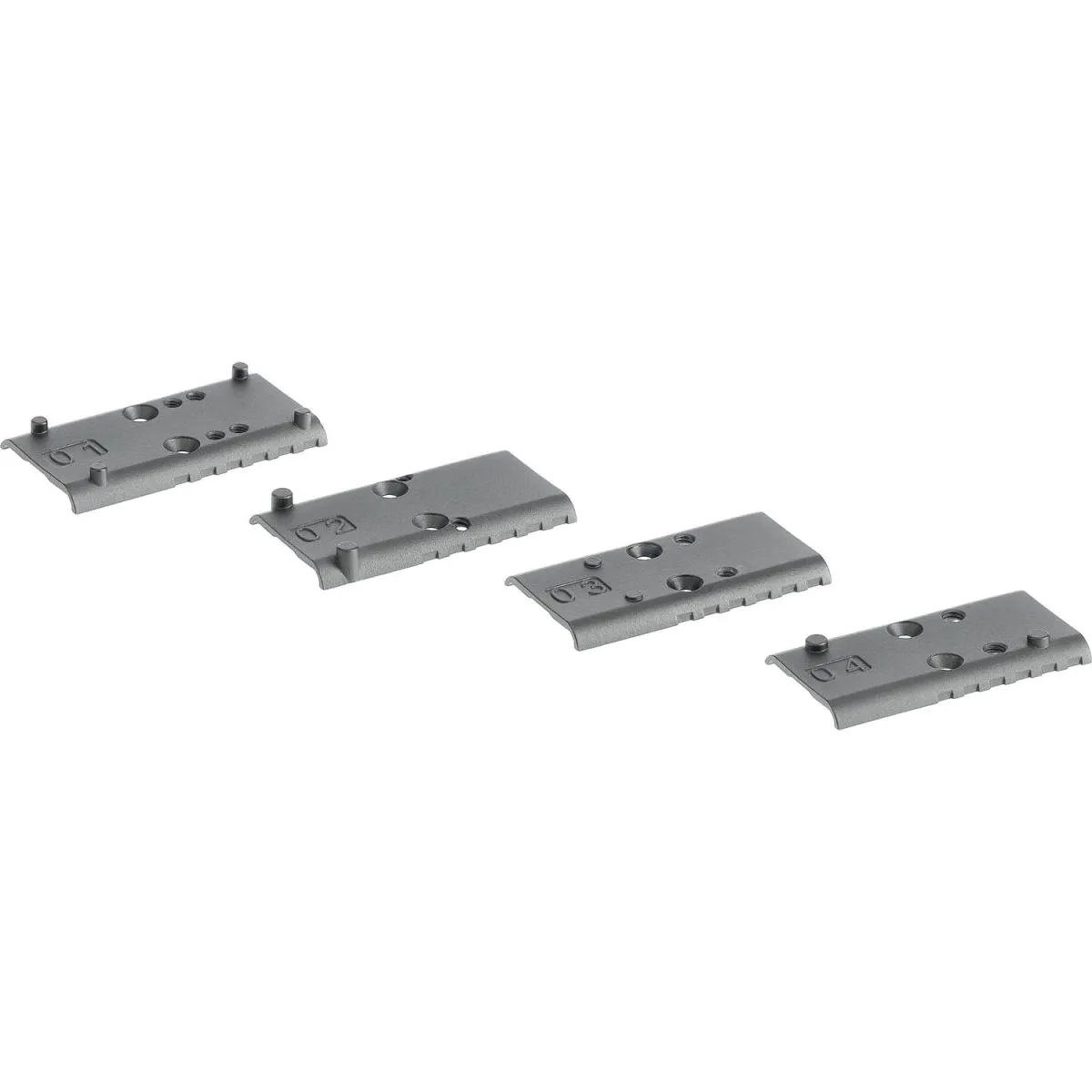 Umarex Adapterplatten MOS 1 für Glock 4er Set