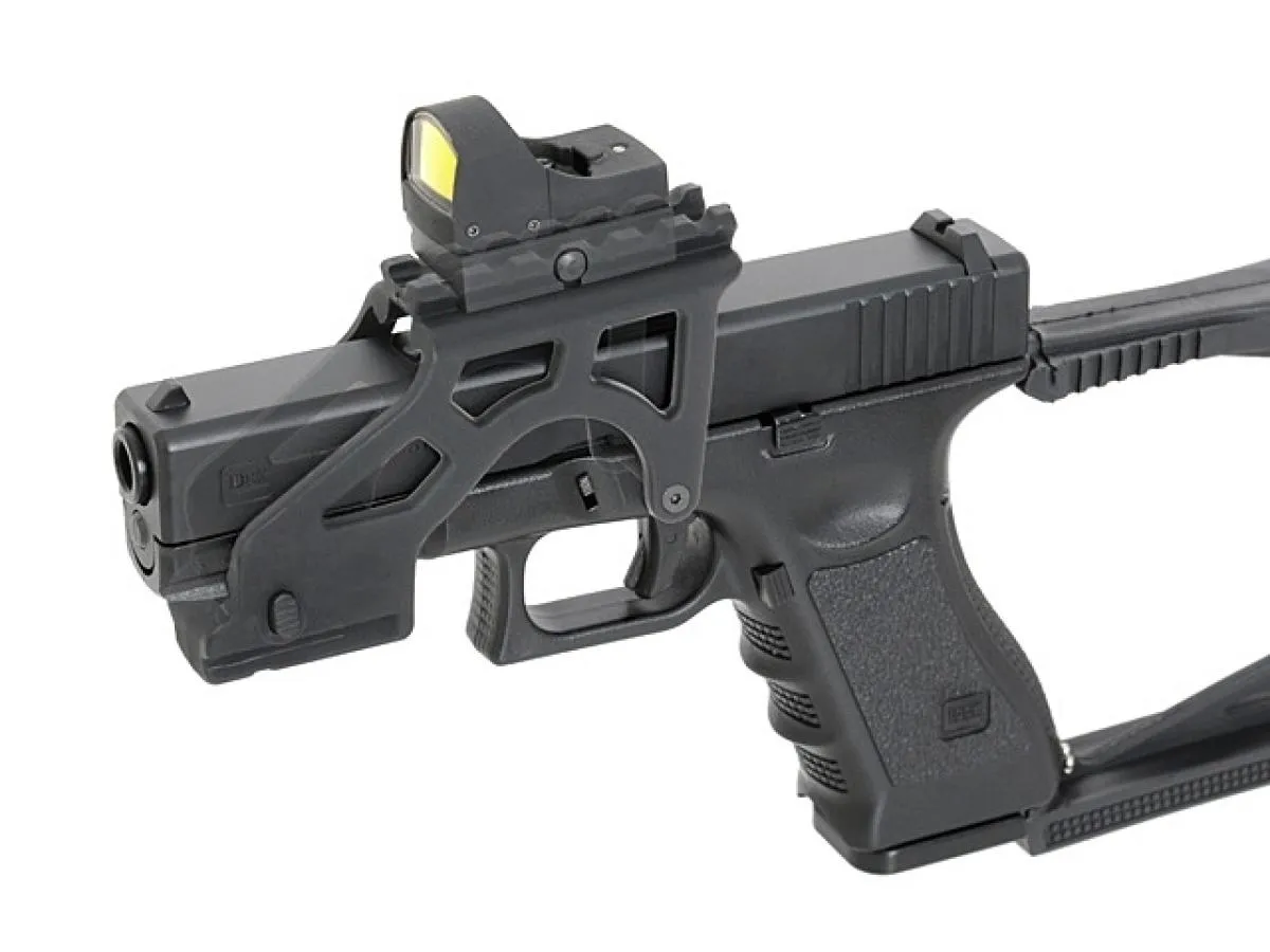 RIS rail mount works for G17 Models Black
