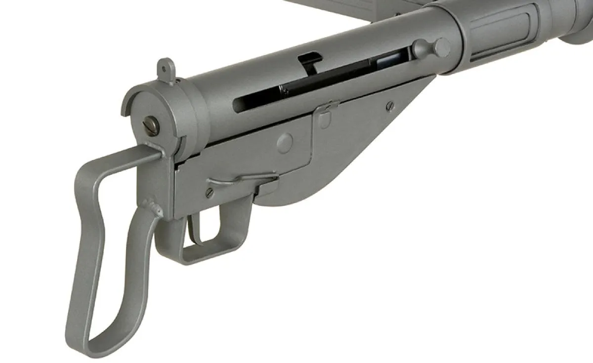 AGM STEN GUN MKII SOE Edition mit Silencer inkl. Tracer / X-ASR 0,5 Joule AEG ab 14j.