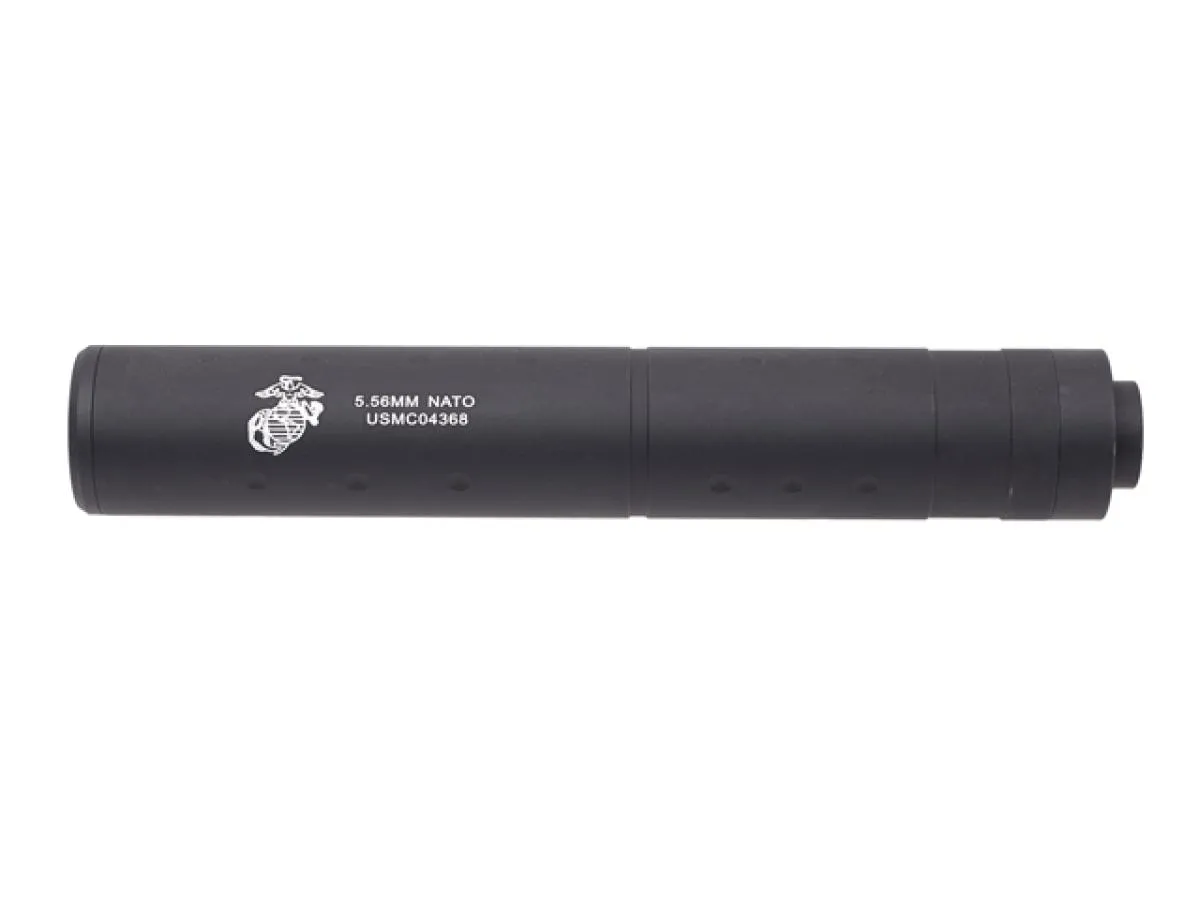 Big Dragon Silencer 196mm USMC LOGO Black