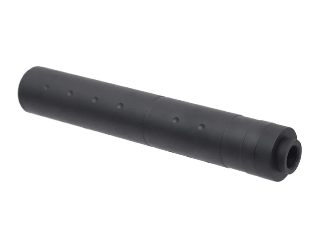 Big Dragon Silencer 196mm Skull LOGO Black