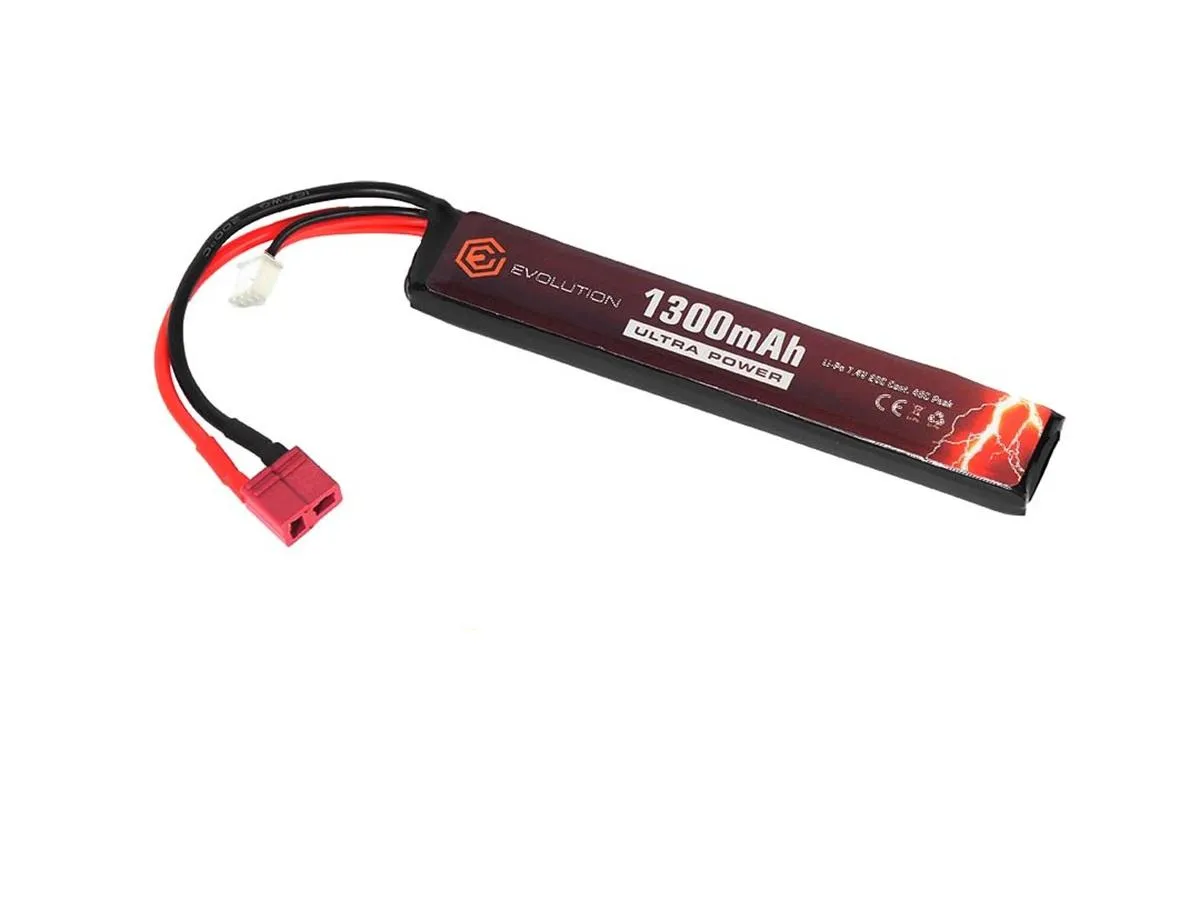 Evolution Li-Po Ultra Power 7,4V 1300 mAH Single Stick