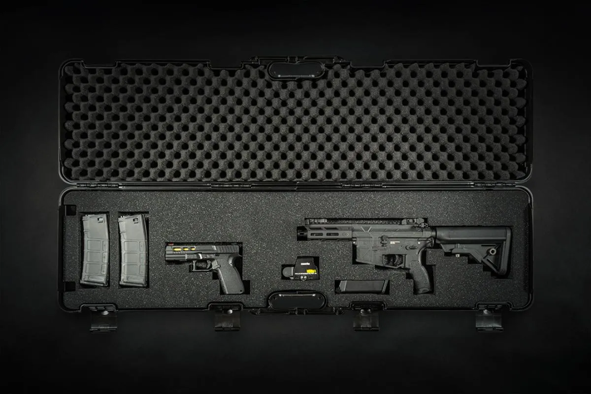 Evolution Rifle Hard Case Wheeled 175,5 x 29x 12 Black