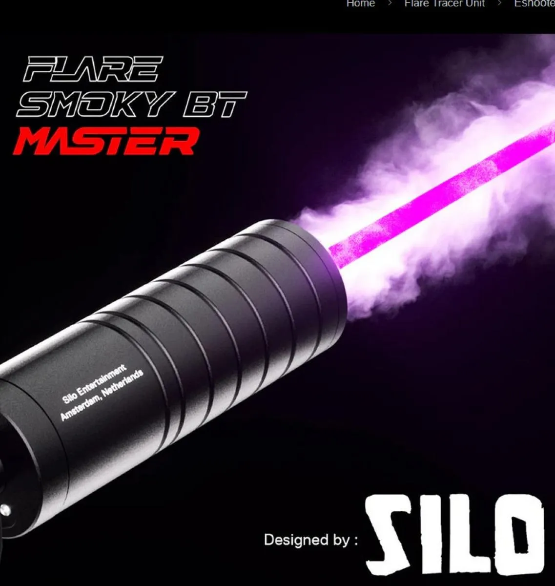 Eshooter Flare Smokey BT Tracer Unit SILO EDITION mit Rauchgenerator & Crono Unit