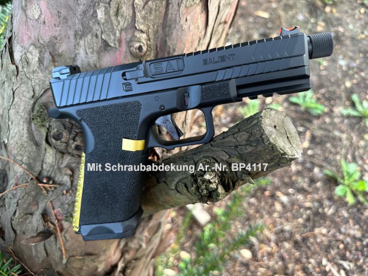 Cyma CM135 "SAI BLU" Black/Gold Pistole 0,5 Joule AEP