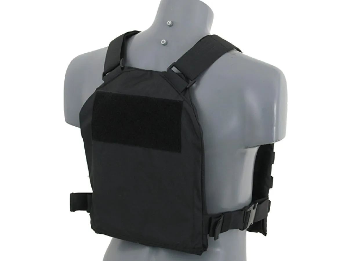 Einfacher Plattenträger mit Dummy-Weichplatteneinsätzen - Black