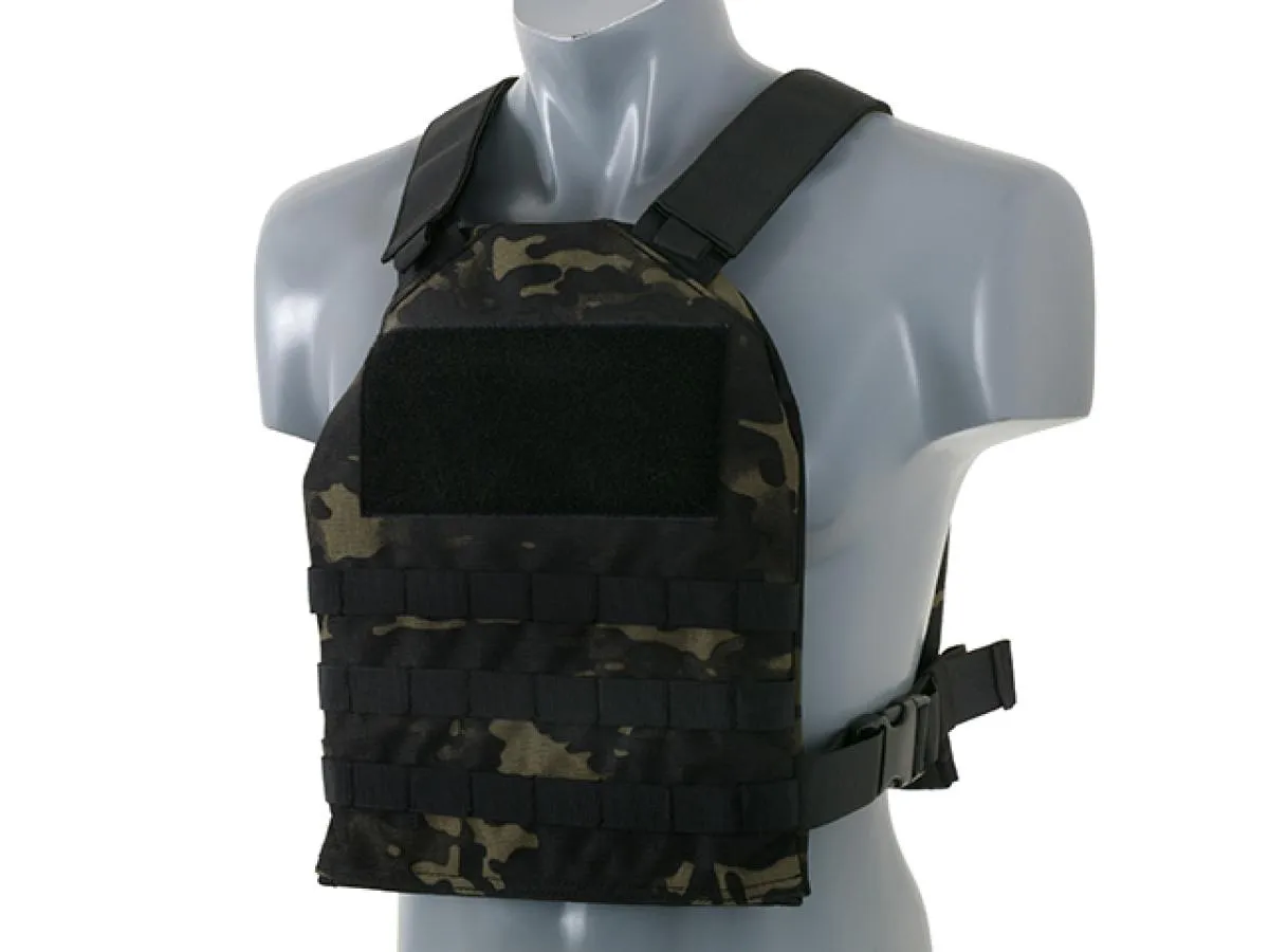 Einfacher Plattenträger mit Dummy-Weichplatteneinsätzen - Multicam Black