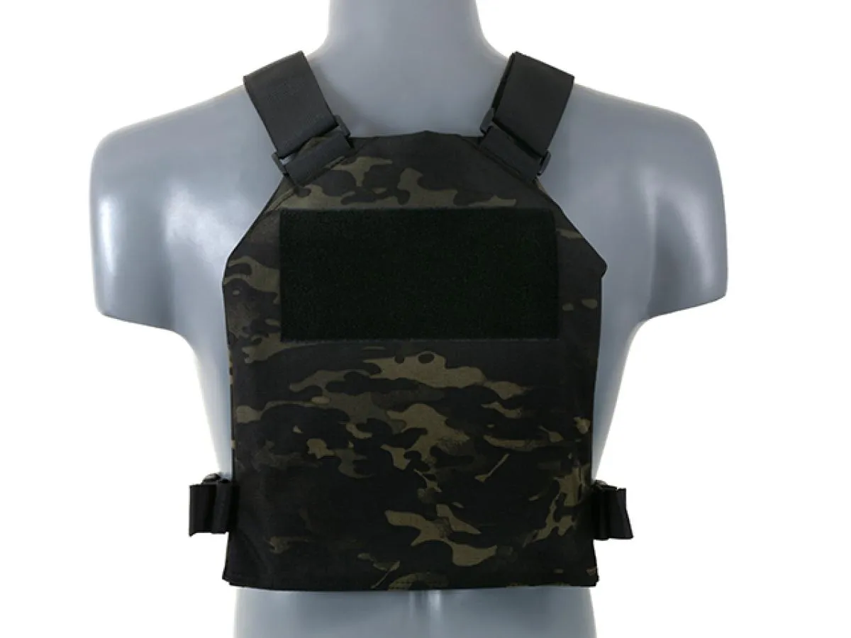 Einfacher Plattenträger mit Dummy-Weichplatteneinsätzen - Multicam Black
