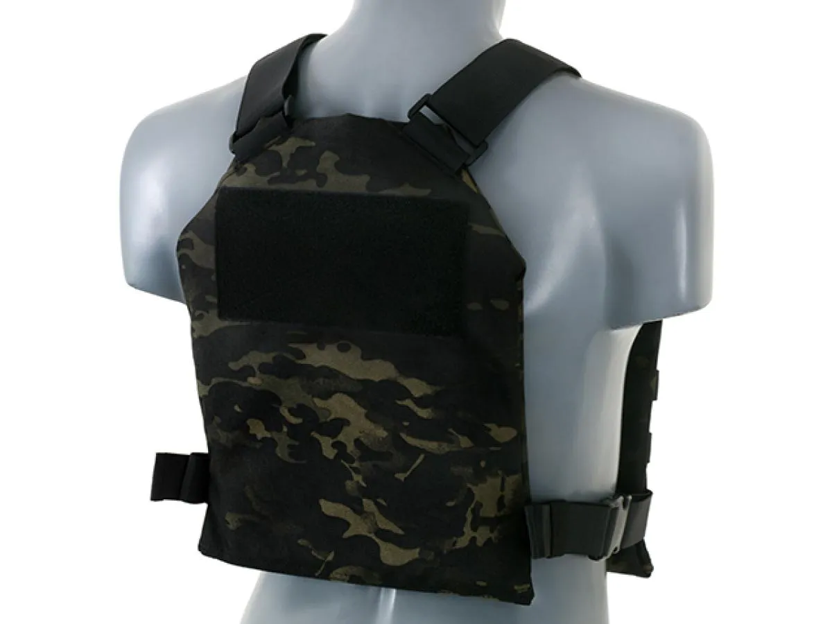 Einfacher Plattenträger mit Dummy-Weichplatteneinsätzen - Multicam Black