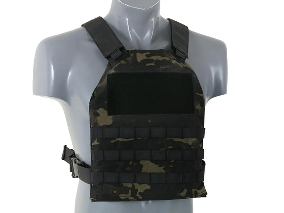 Einfacher Plattenträger mit Dummy-Weichplatteneinsätzen - Multicam Black