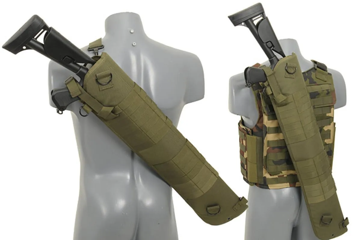 8 Fields Backbag Scabbard for Shotgun OD Olive
