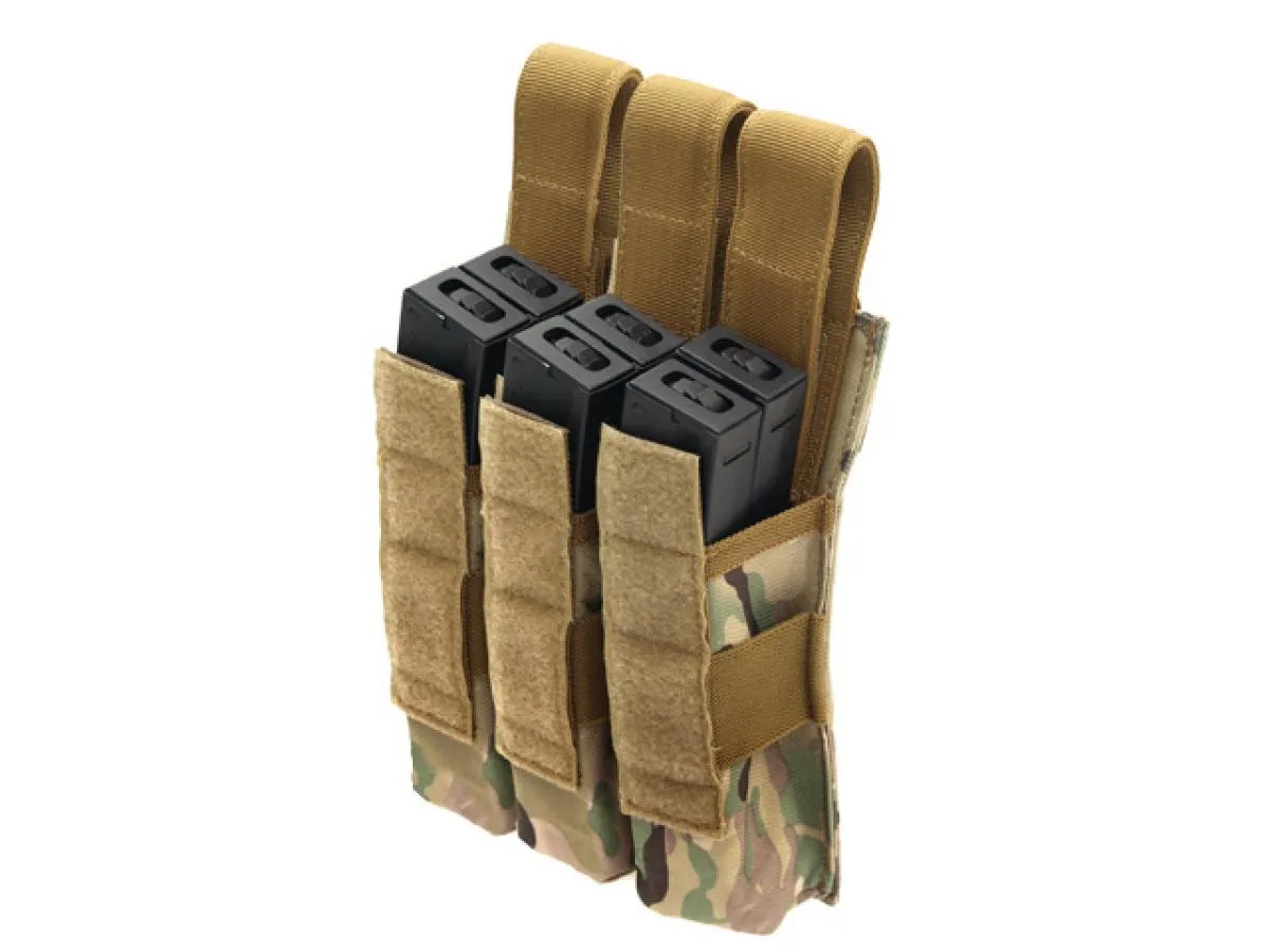 Triple magazine pouch OD suitable for MP5 3-6 Magazines