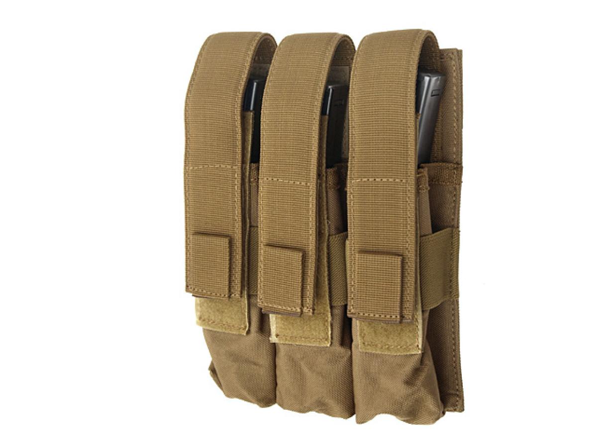 Triple Magazine pouch MP5 Tan für 3-6 Magazine