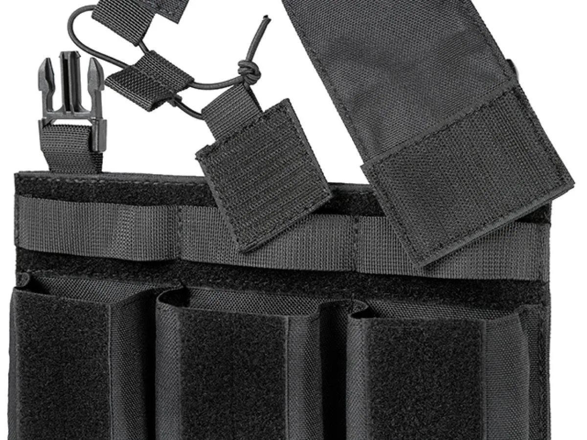 SMG Hybrid Mag Pouch 5 Mags Mulicam Black suitable for MP5 Series