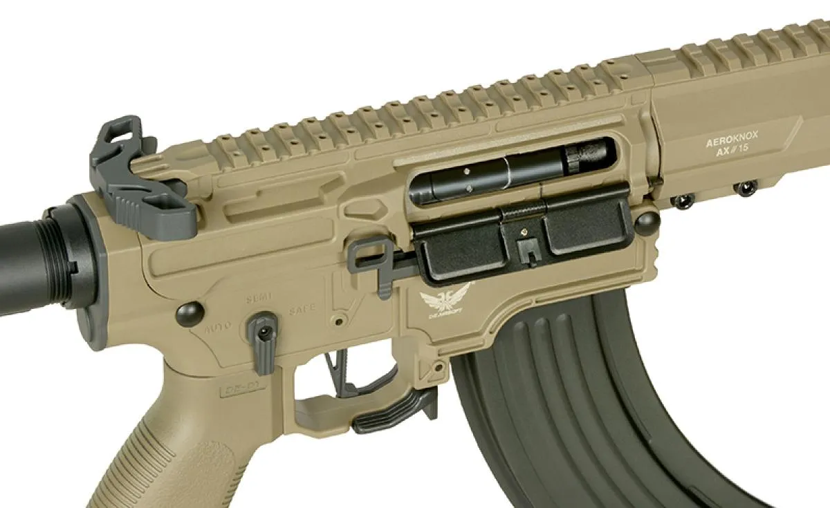 Double Eagle Aeroknox M918G Tan UTR EK47 E.T.U FCS System 0,5 Joule AEG
