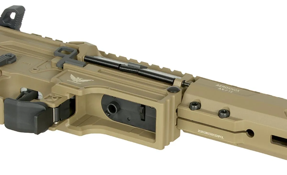 Double Eagle Aeroknox M918G Tan UTR EK47 E.T.U FCS System 0,5 Joule AEG