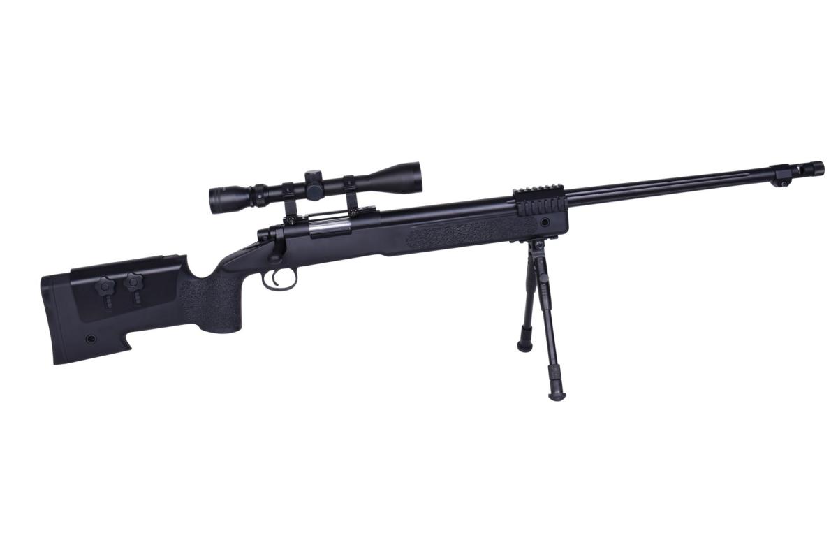 airmax MB16 Bolt Action Sniper Set with Bipod + Scope