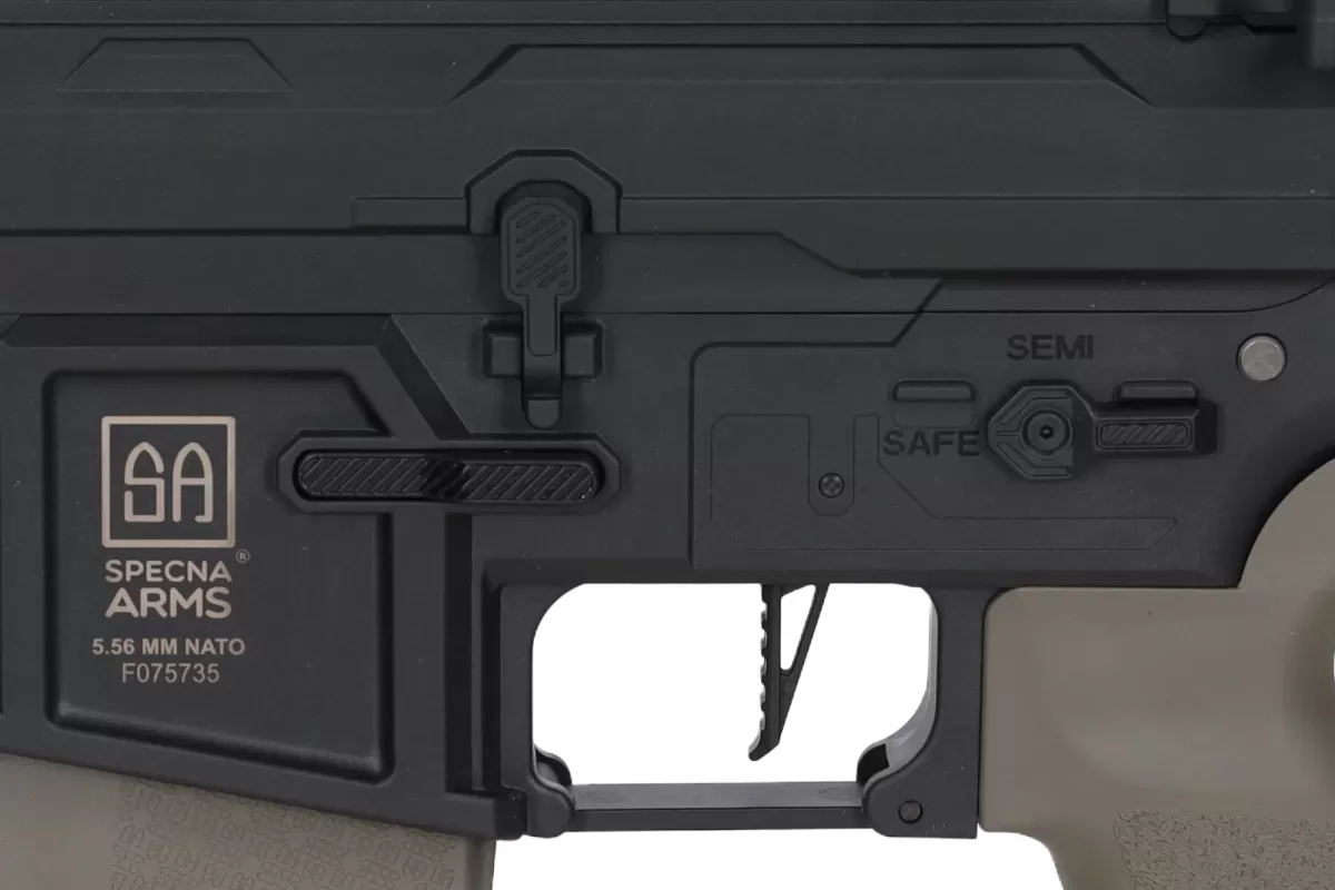 Specna Arms SA-F04 RL Flex Gen2 mit ETU u. Mosfet Olive 0,5 Joule AEG ab 14J