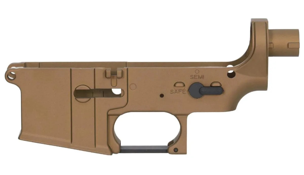 Specna Arms Universal Lower Receiver AR15 Prime Chaos Bronze