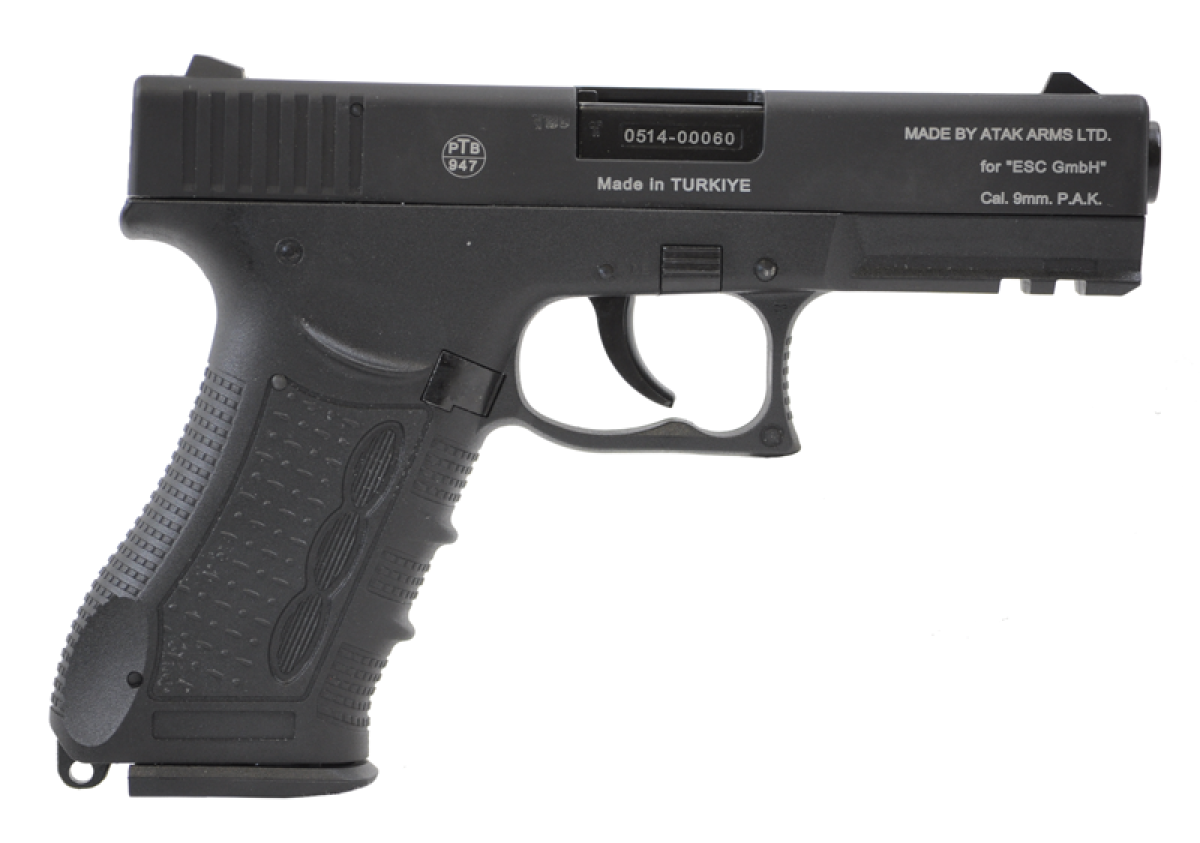 Zoraki 917 9mm P.A.K SRS Black