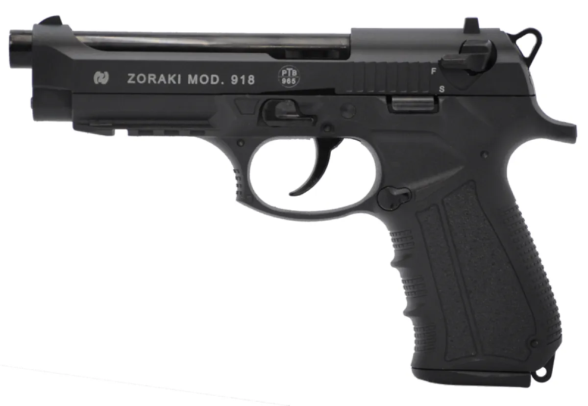 Zoraki 918 9mm P.A.K SRS Black