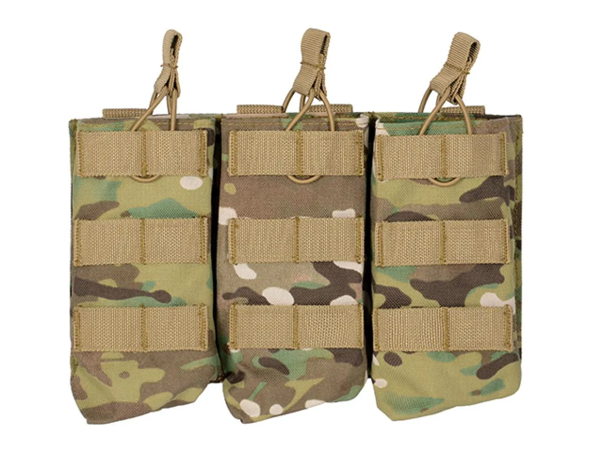 Open Top Triple 7.62x39 AK Mag Pouch - Multicamo