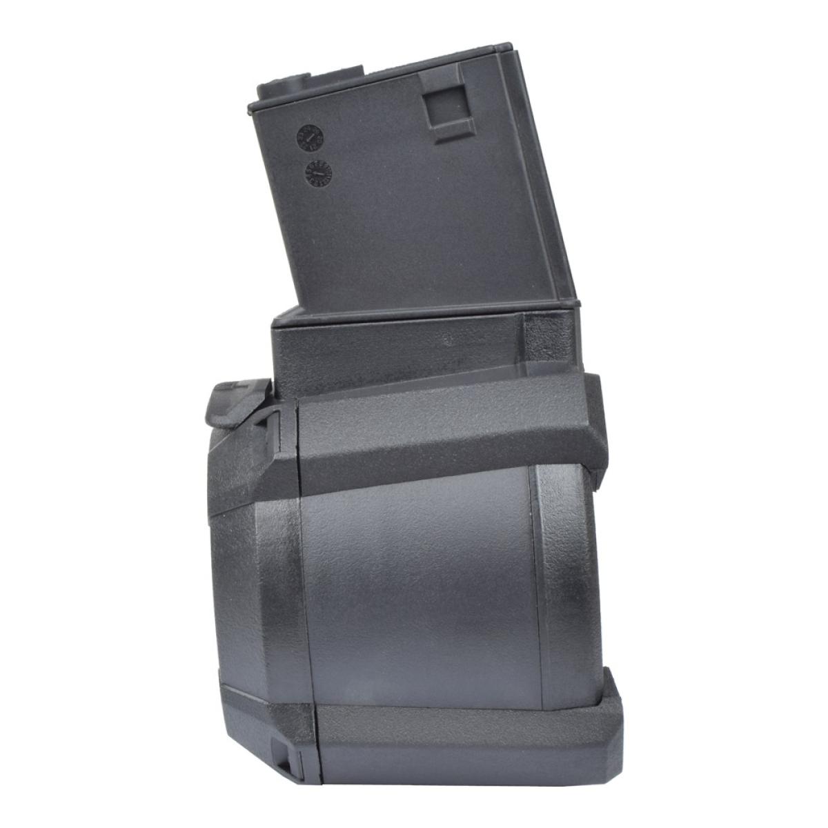 A&K ca. 1200 Schuss Electric Drum Mag passend für M4/M16 Modelle