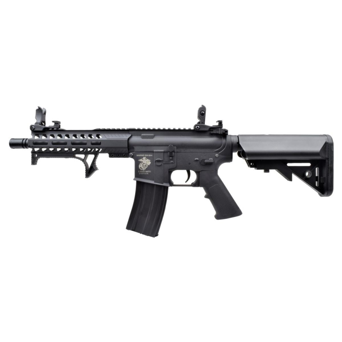 DBoys M4 8" Polymer CQB Rifle Black AEG 0,5 Joule