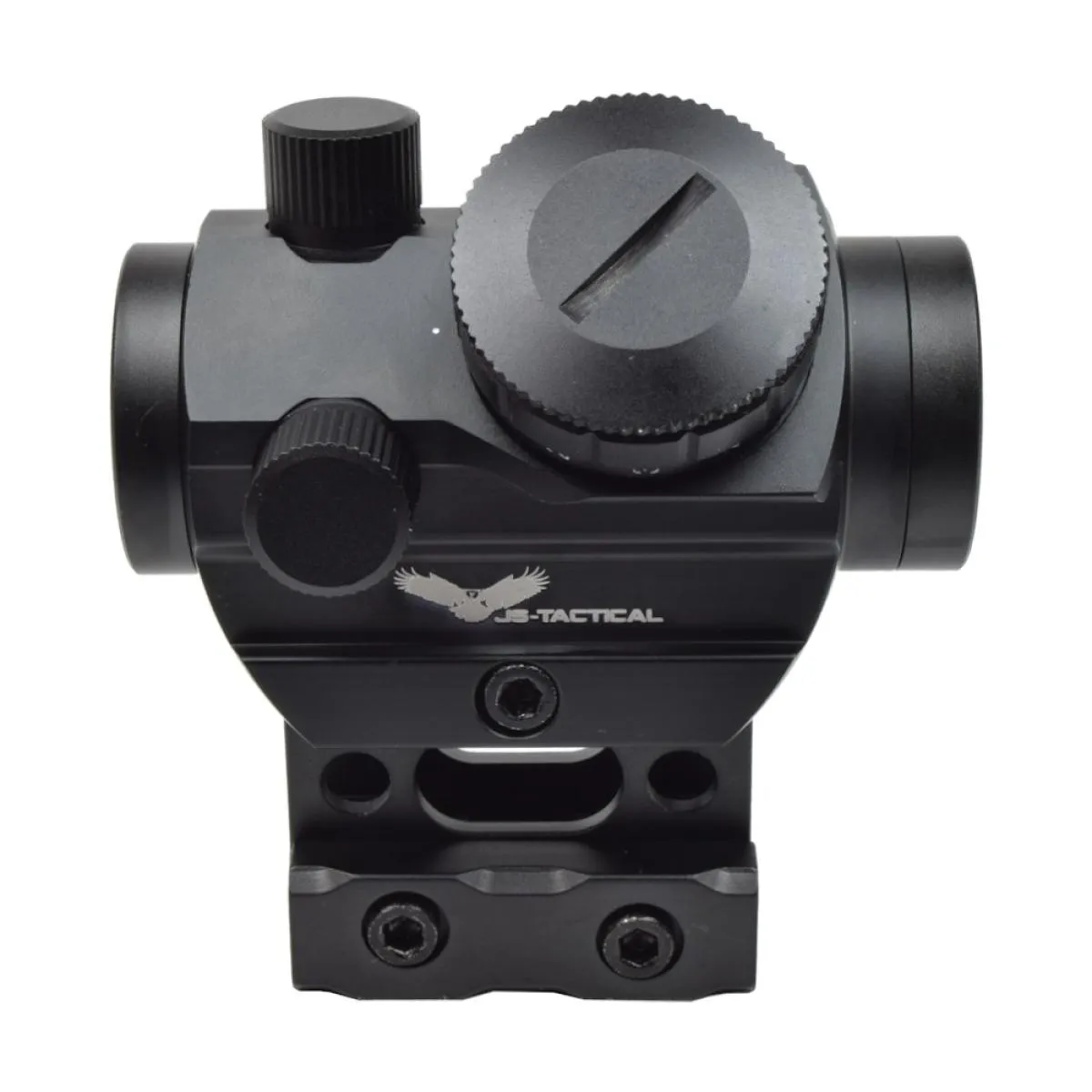 JS-Tactical Red Dot with 1" High Riser Black