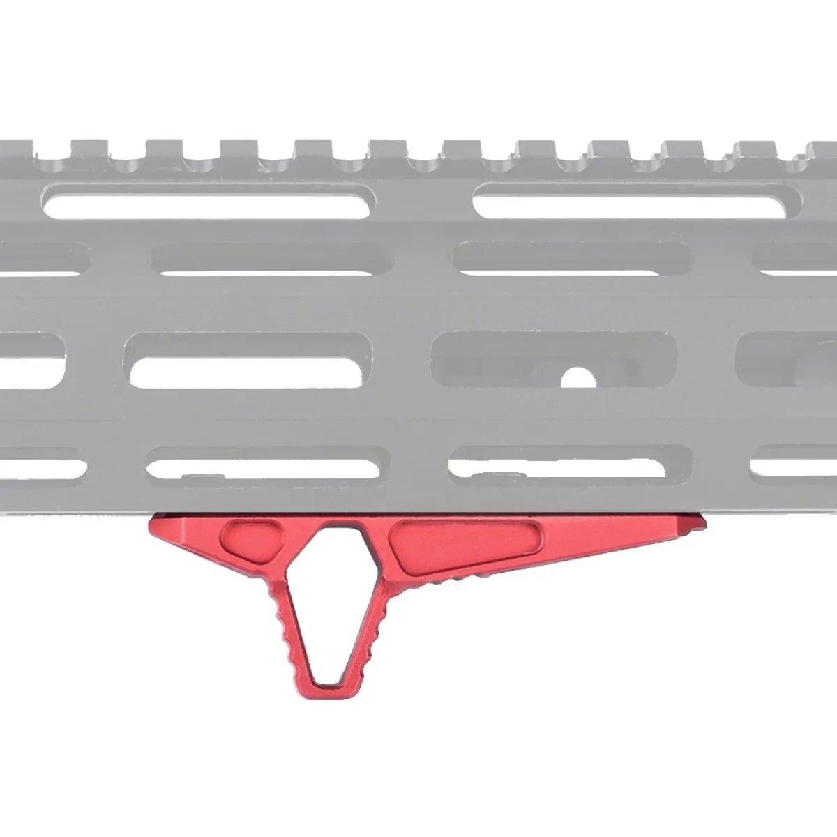 Metal Hand Stop Keymod/M-Lok Red