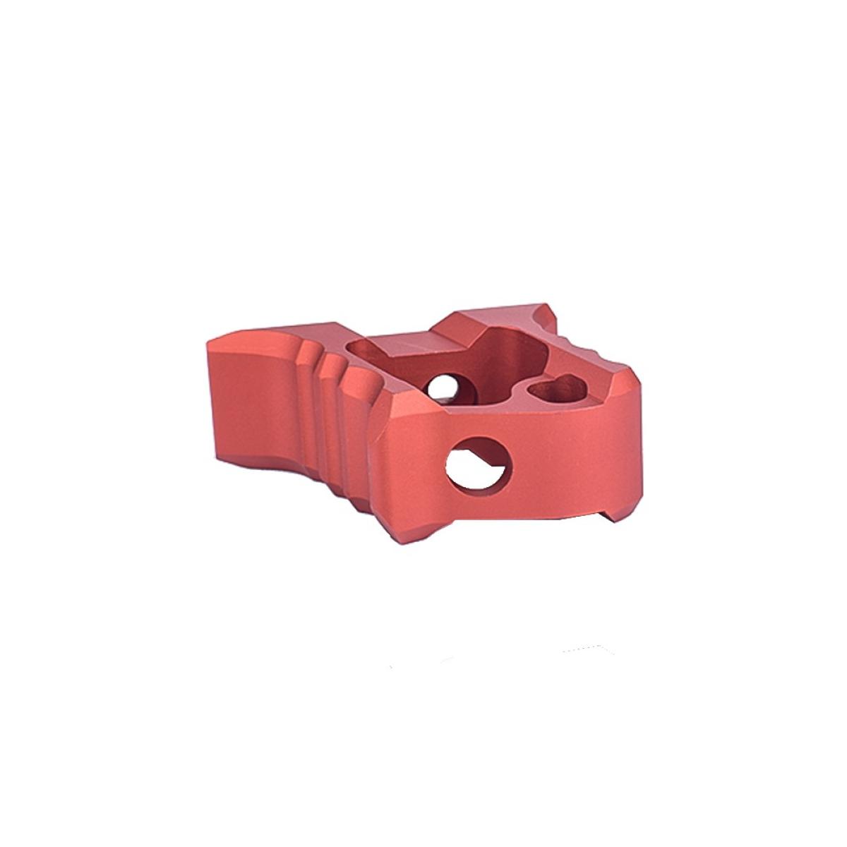Metal Hand-Stop for Keymod/M-Lok System Red