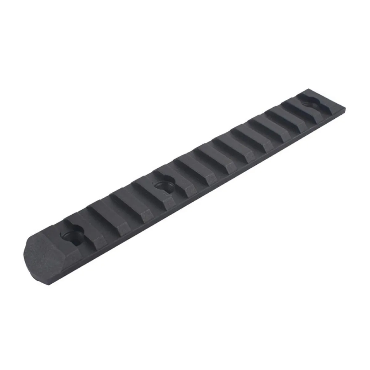Polymer 20mm Rail Set Tan mit 6 Stück für Keymod und M-Lok