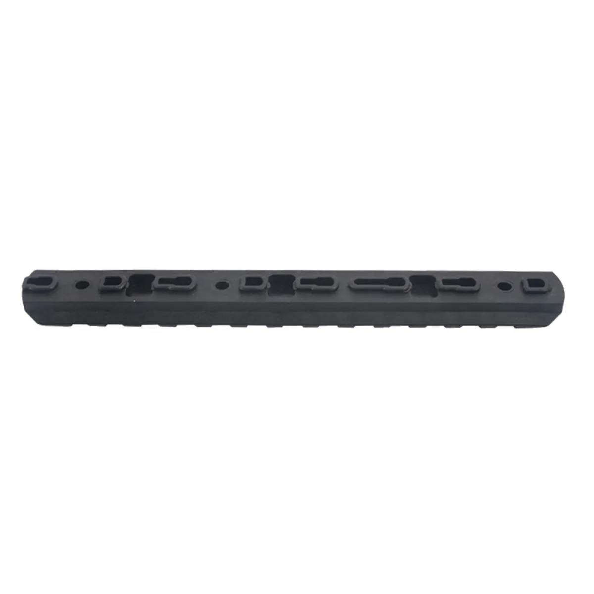 Polymer 20mm Rail Set Tan mit 6 Stück für Keymod und M-Lok