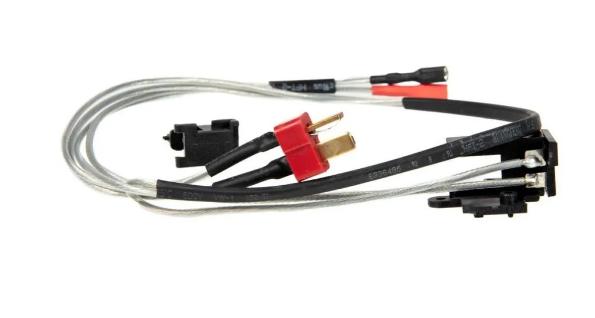 SHS Switch Unit mit Kabelsatz + Dean-Plug für V2 Gearbox