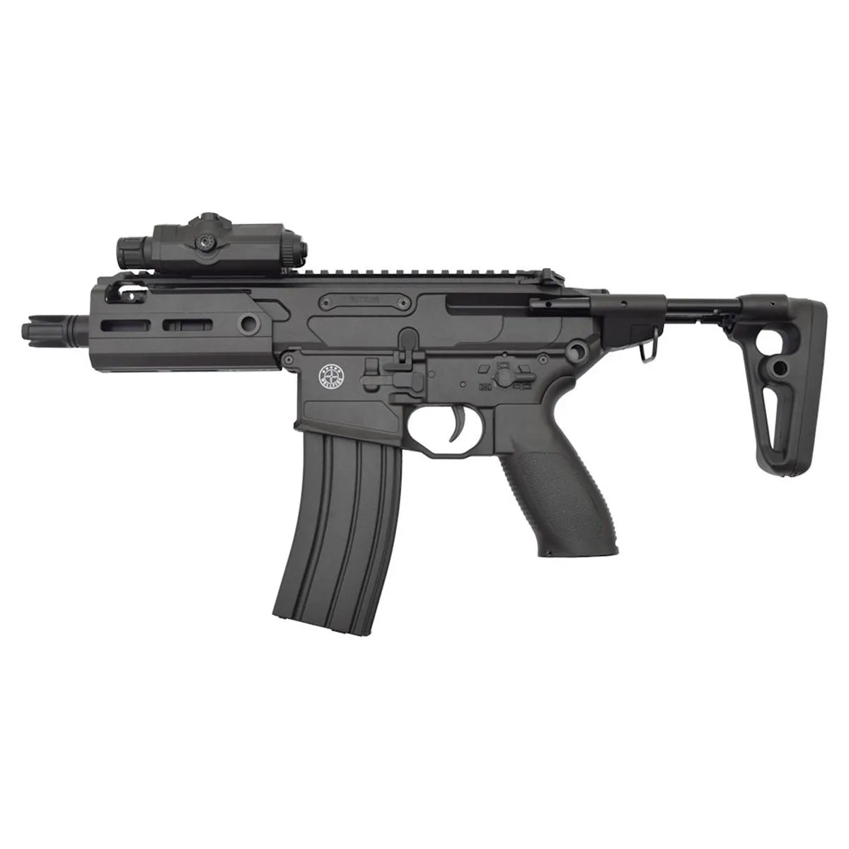 Well Pro WE10-1 SMG Black mit Batteriebox 0,5 Joule AEG