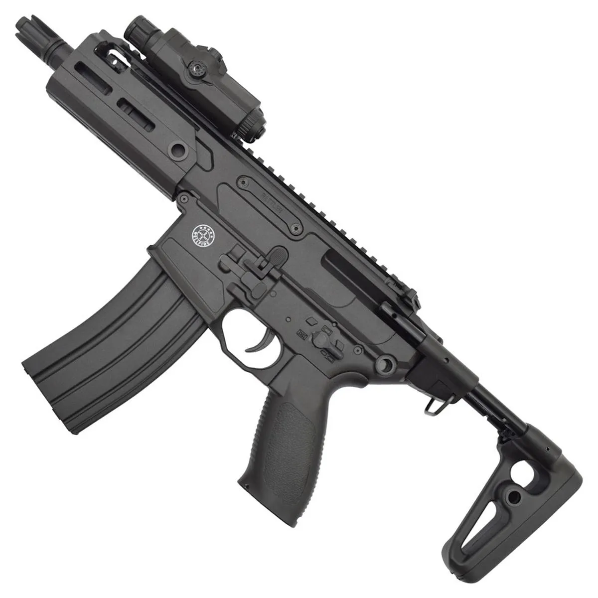 Well Pro WE10-1 SMG Black mit Batteriebox 0,5 Joule AEG