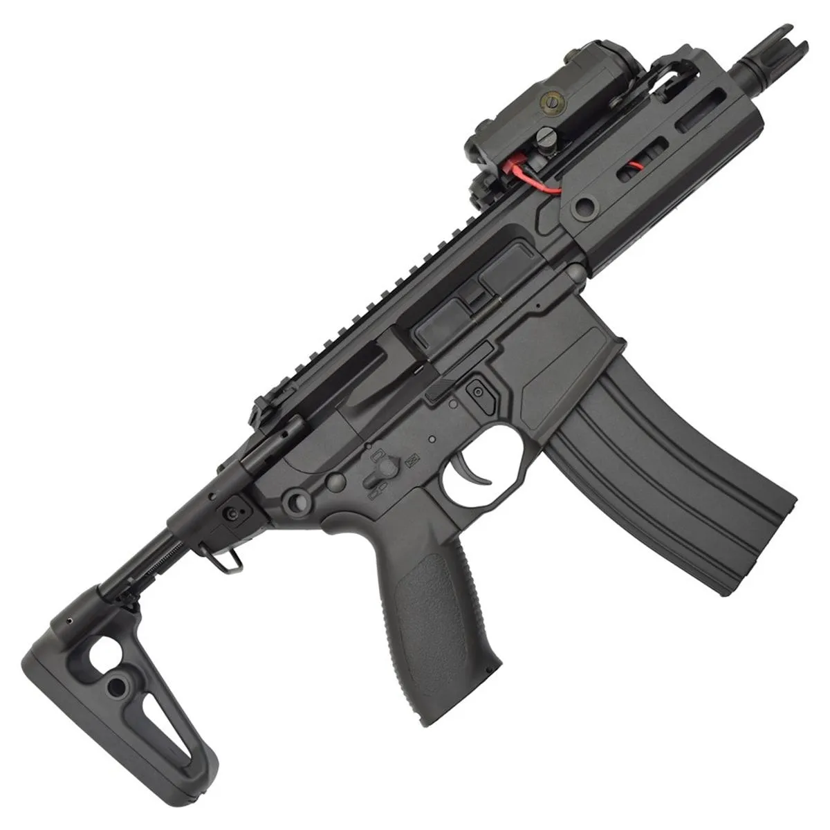 Well Pro WE10-1 SMG Black mit Batteriebox 0,5 Joule AEG